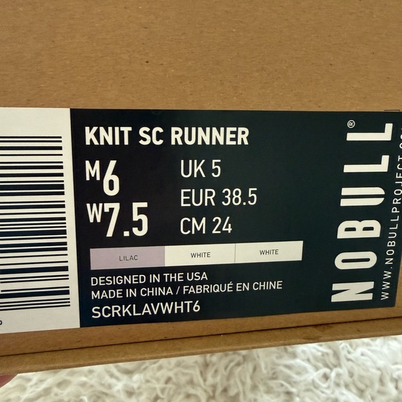 NOBULL Lavender Women's Sneakers NWT 💜 - Picture 3 of 8